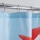 preview thumbnail 3 of 3, Colorful Sharks Shower Curtain - Multi - 70x72