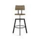 preview thumbnail 16 of 36, Amisco Woodland Adjustable Stool with Distressed Wood Seat