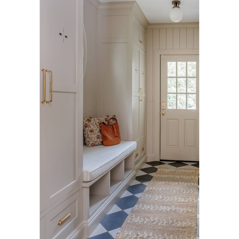 Erin Gates by Momeni Orchard Vine Stripe Hand Woven Wool and Jute Area Rug