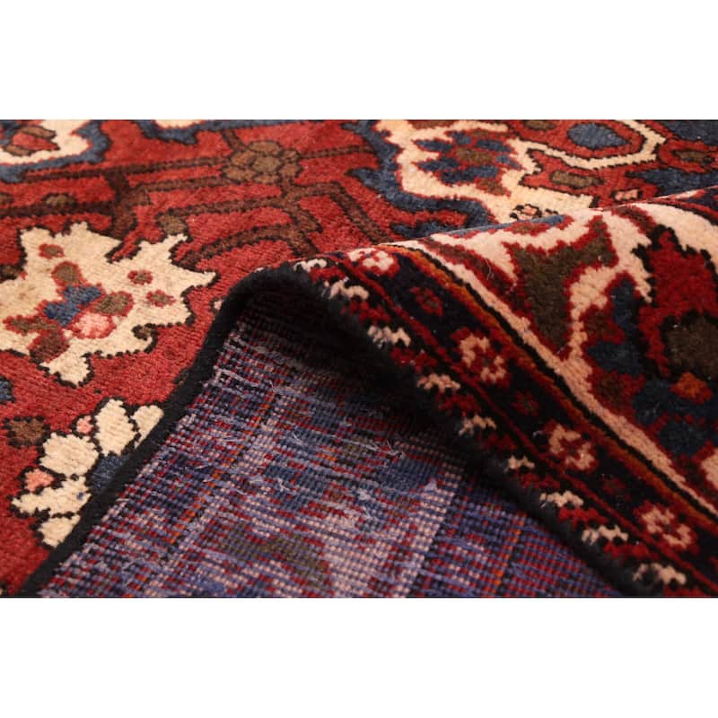 ECARPETGALLERY Hand-knotted Anadol Dark Red Wool Rug - 5'3 x 6'11