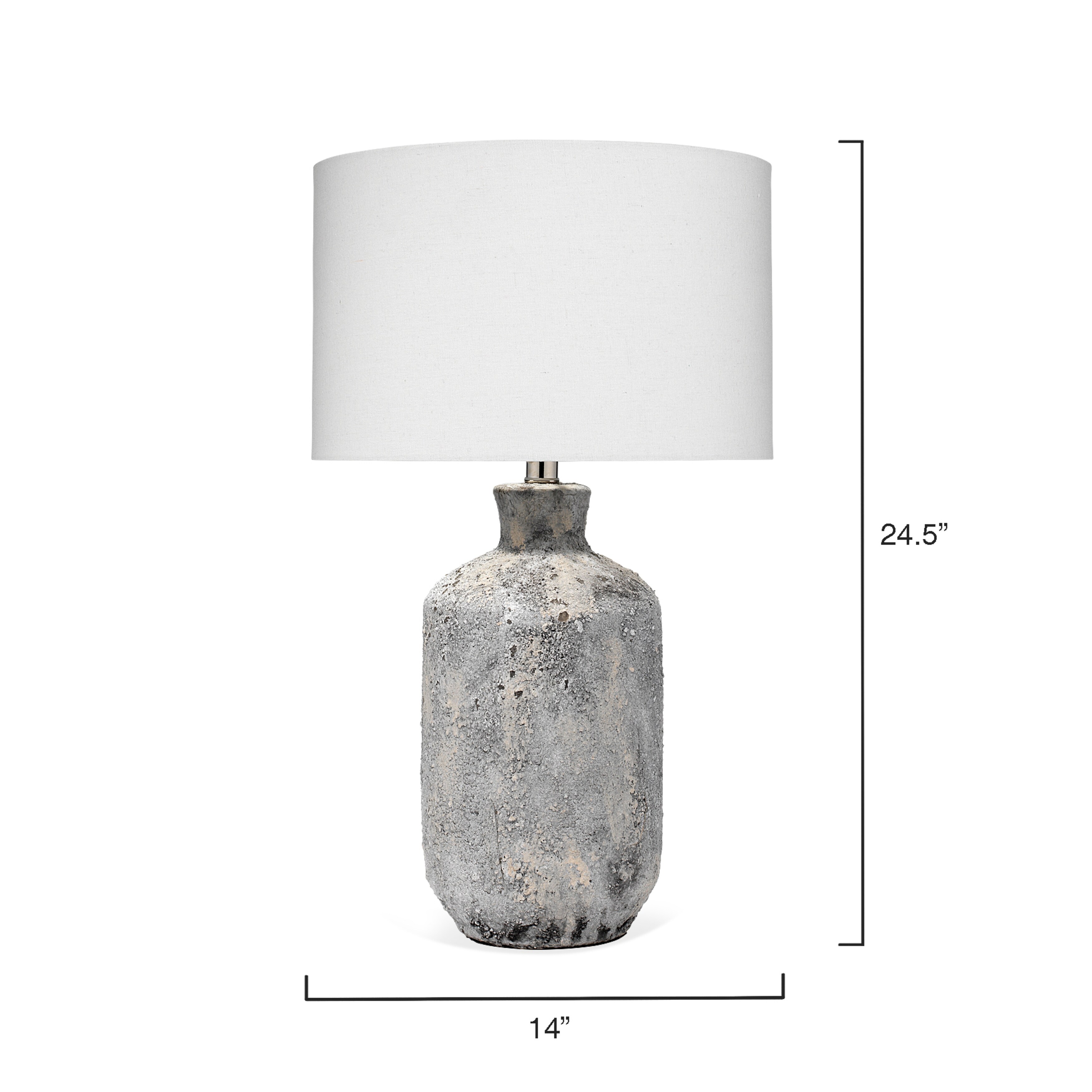 Edie glass online table lamp