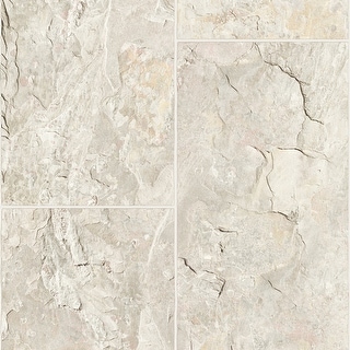 Galerie Wallcoverings Bricks and More Collection Stone Tile Matte Finish Vinyl on Non-woven Wallpaper Roll