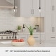preview thumbnail 5 of 13, Hunter Xidane 1 Light Clear Glass Pendant or Semi-Flush Light - Kitchen Island, Dining Room, Entry - Glam, Contemporary