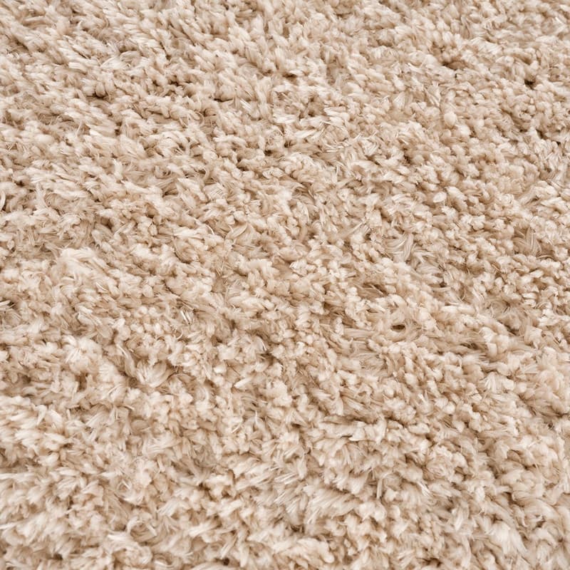 Super Soft Polyester Shag Area Rug - 6' x 7'