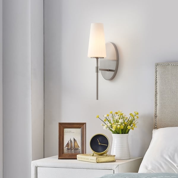 ThyFenno Battery Operated Wall Sconce With Remote Control, Dimmable