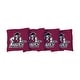 preview thumbnail 1 of 1, New Mexico State Aggies Red Cornhole Bags All-Weather Resin Filled