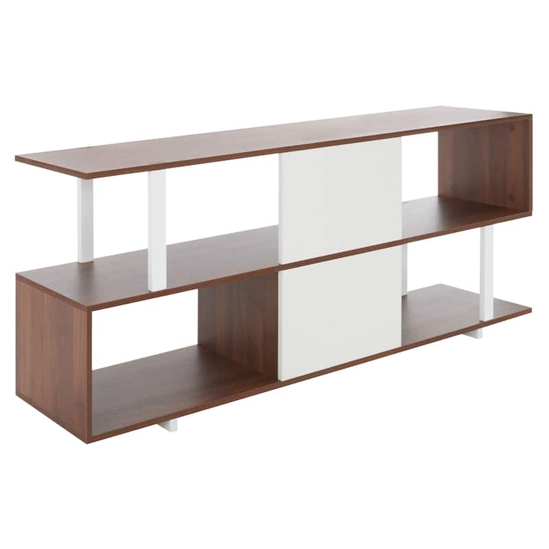 SAFAVIEH Tasia Large Media Stand - 62" W x 14" D x 24" H - 62Wx14Dx24H