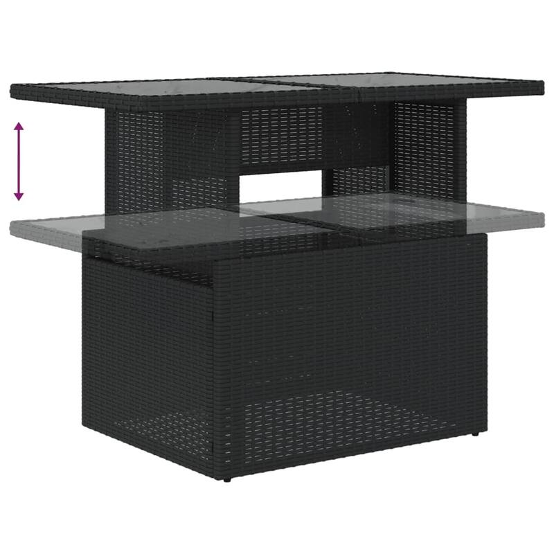 vidaXL Garden Sofa Set - 21.7 x 39.4 x 28.7