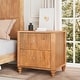 preview thumbnail 72 of 116, Wood NightStand with Metal Handle