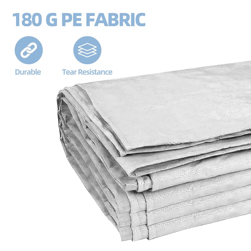 Heavy-Duty Carport Replacement Canopy, Rainproof & UV-Resistant, Canopy Only (Frame Not Included), Ideal for Cars