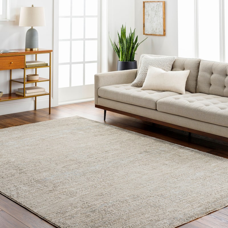 Livabliss Casual Masterpiece Abstract Area Rug - 6'7" x 9'6" - Gray