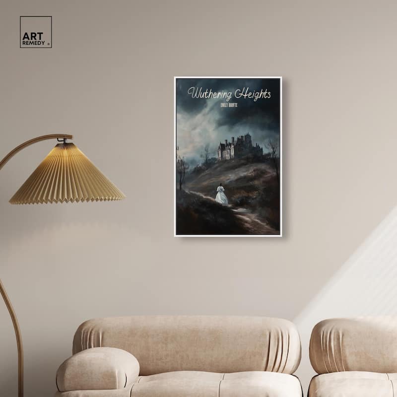 Wuthering Heights Cover Canvas by Art Remedy