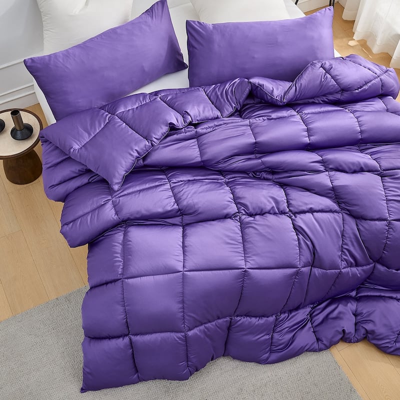 Snorze® Cloud Comforter - Coma Inducer® Ultra Cozy - Oversized Comforter in Passion Flower