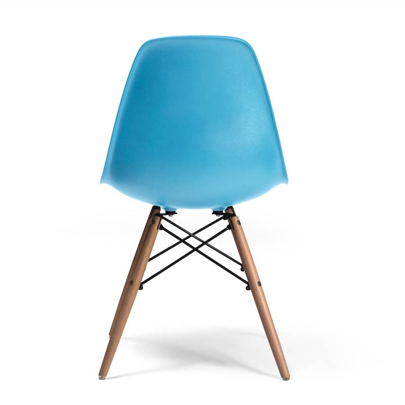Paris-2 Side Chairs with Natural Legs (Set of 2)