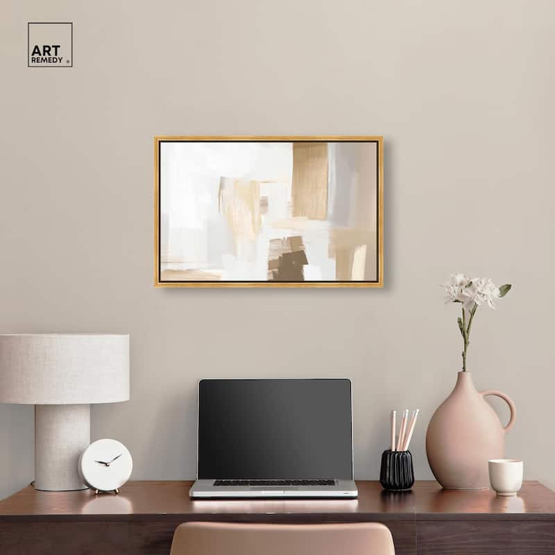 Honeycomb Hues II Canvas by Art Remedy
