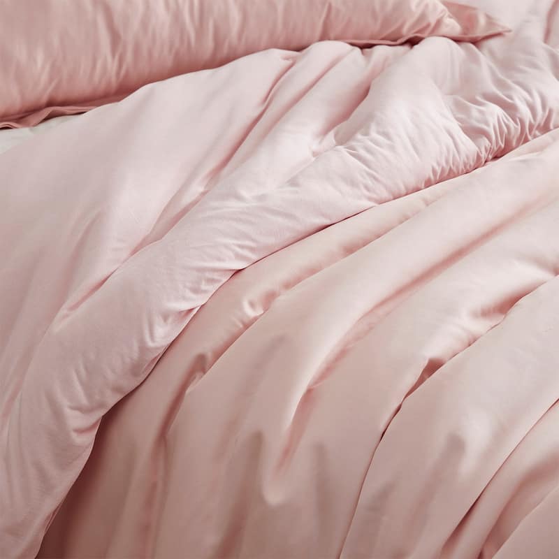 Cold Pandas Knitting - Coma Inducer® Oversized Comforter Set - Rose Quartz
