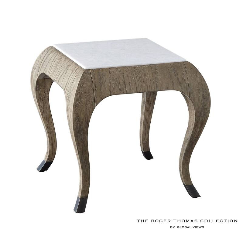 Paris Spot Table-Grey Sandblasted Oak