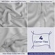 preview thumbnail 41 of 53, 100% Cotton Sateen Weave Solid Duvet Cover Set - Includes 1 Duvet Cover & 2 Pillow Sham Set