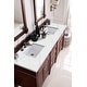 preview thumbnail 29 of 34, James Martin Vanities Brittany 72" Double Vanity, Burnished Mahogany