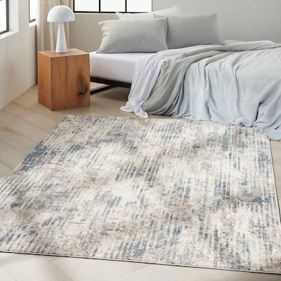 Calvin Klein Infinity Contemporary Abstract Vintage Area Rug