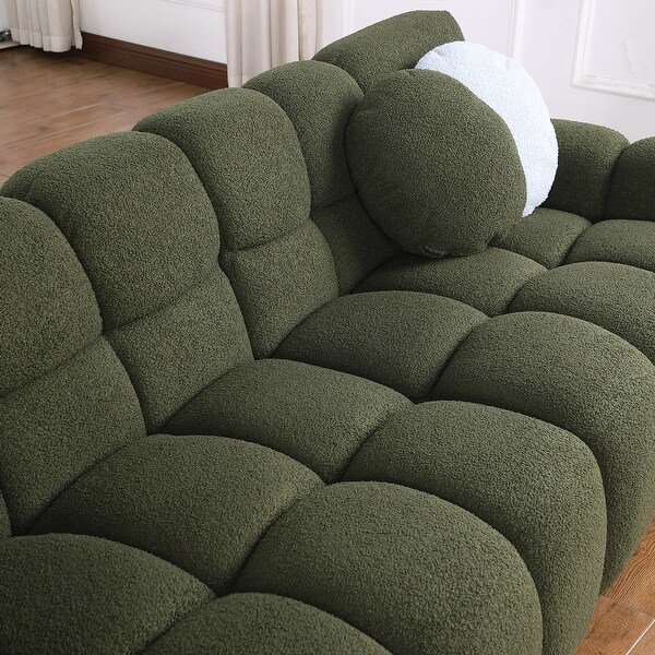 Boucle Sofa - Luxurious and Comfy Design - On Sale - Bed