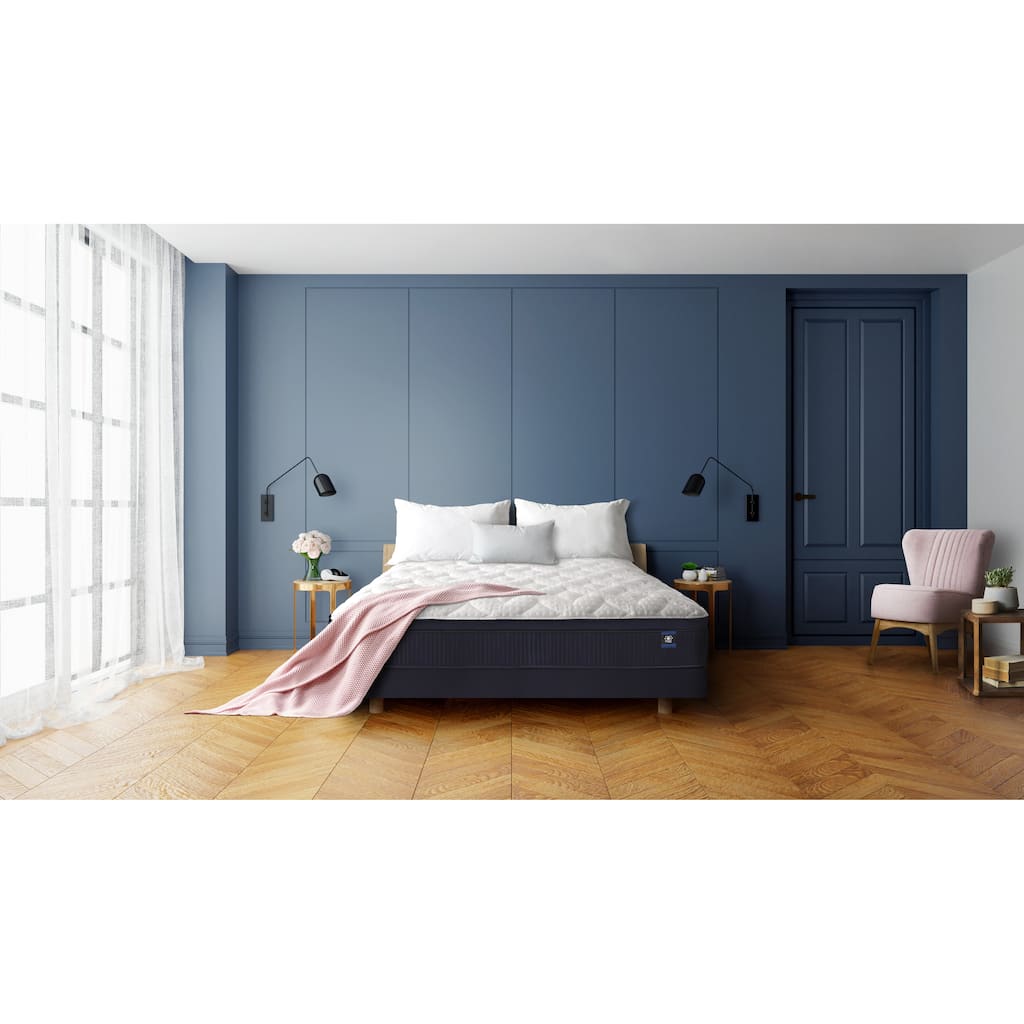 Restonic Venn CoolGel 14.5" Euro Top Mattress with Foam and Coil Support