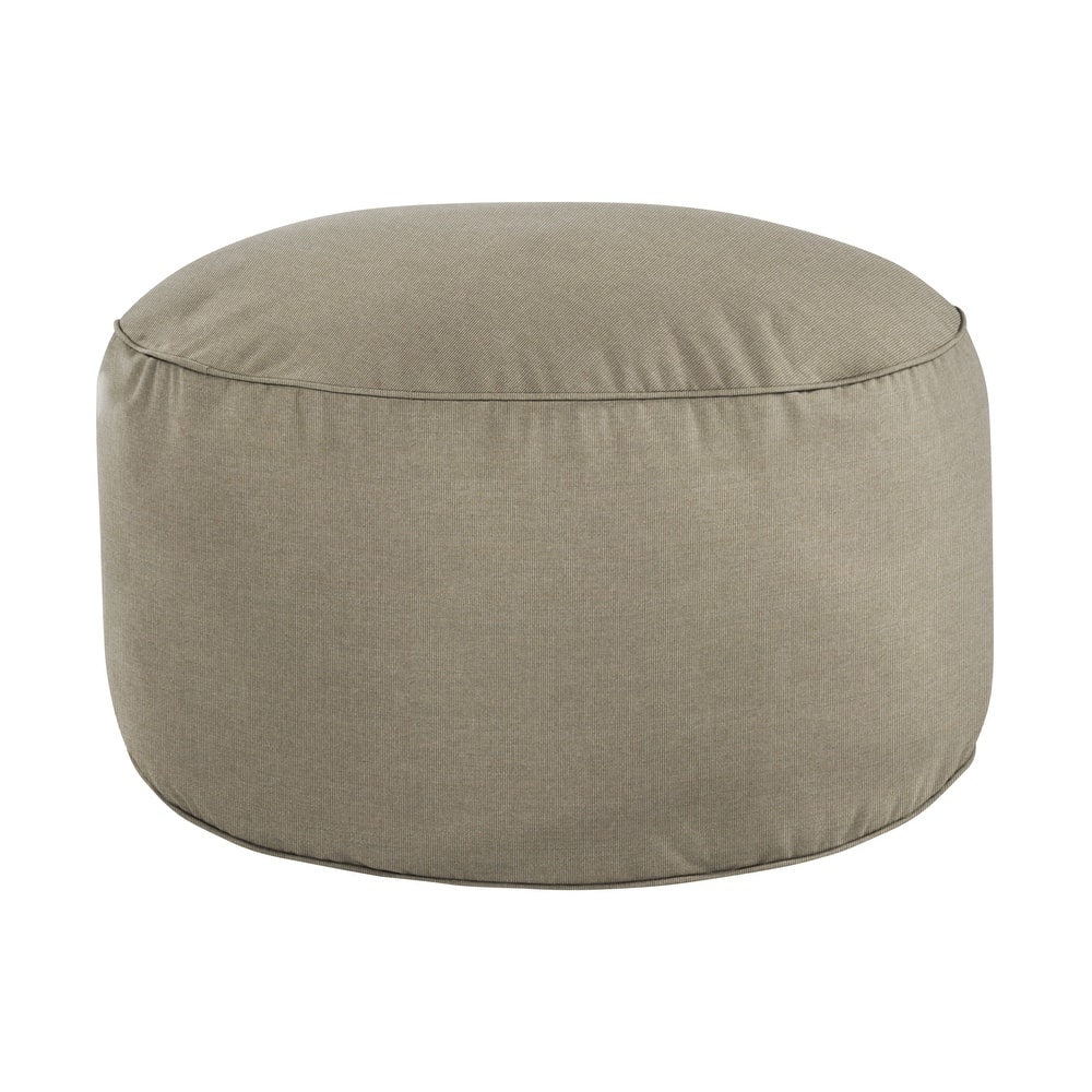 Sorra Home Sunbrella Outdoor Bean Pouf