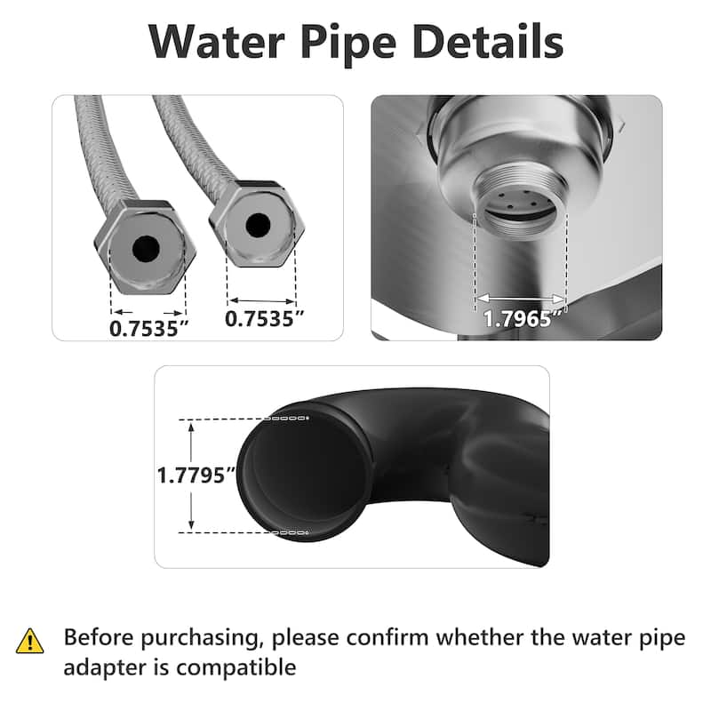 304 Stainless Steel Utility Sink with Workbench&Storage Shelf, Freestanding Prep Table with Left Drawer, 39"Sink Station