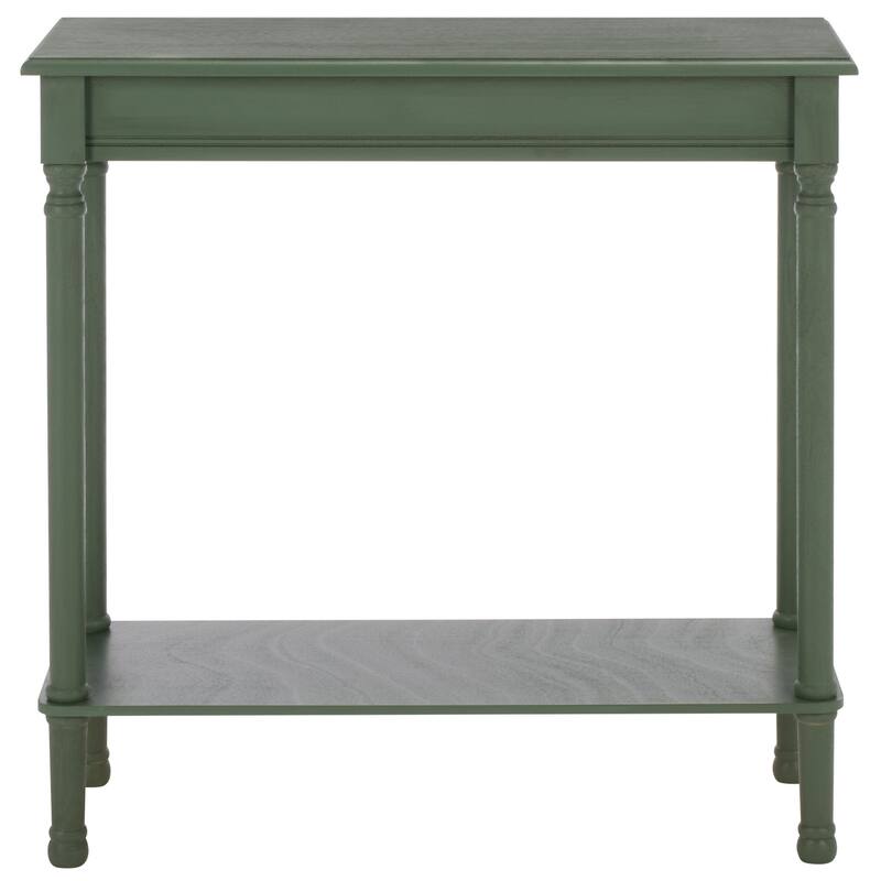 SAFAVIEH Vicy Rectangular Console Table - 28" W x 11.8" L x 28" H - 28"W x 12"D x 28"H