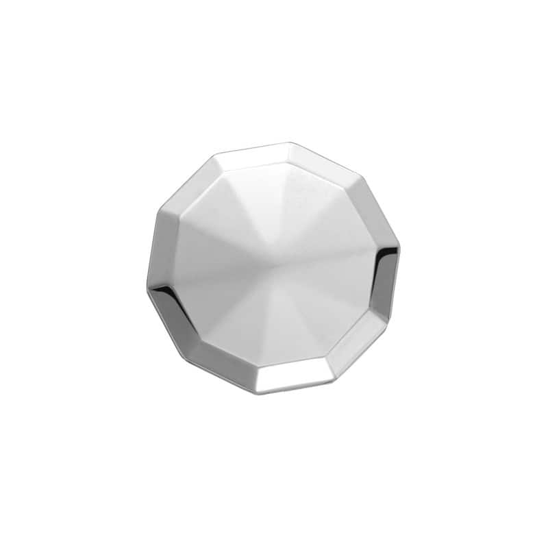 Utopia Alley Hanover Cabinet Ring Pull Knob-Polished Chrome Drawer Drop Pull Knobs 1.2" - 25 pack