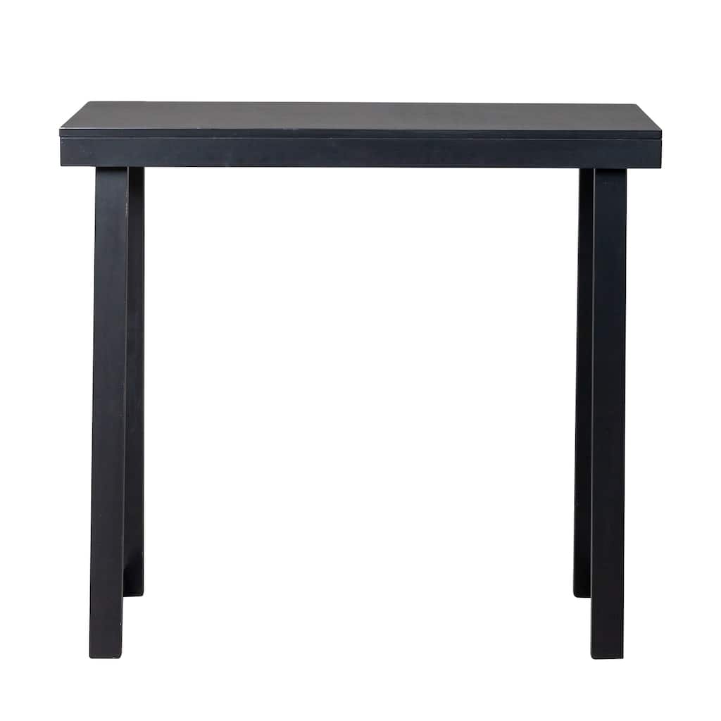 Narrow Solid Pine Wood Entryway Console Table for Small Space Living Room Furniture Decor