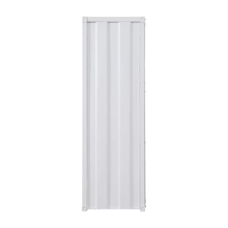 Metal Frame Wardrobe with Single Door