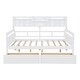preview thumbnail 29 of 34, Full Size Daybed Platform Bed with 2 Storage Drawers and Headboard