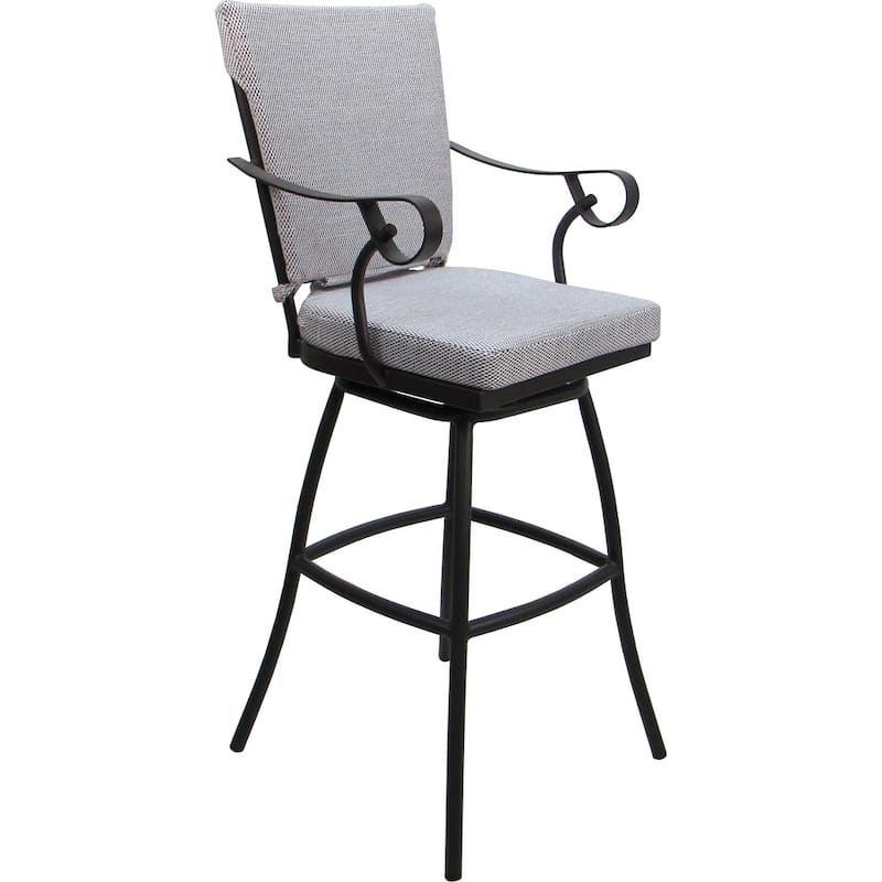 Outdoor or Indoor Counter 26", 30" or Extra Tall 34" Bar Stool - Jamey