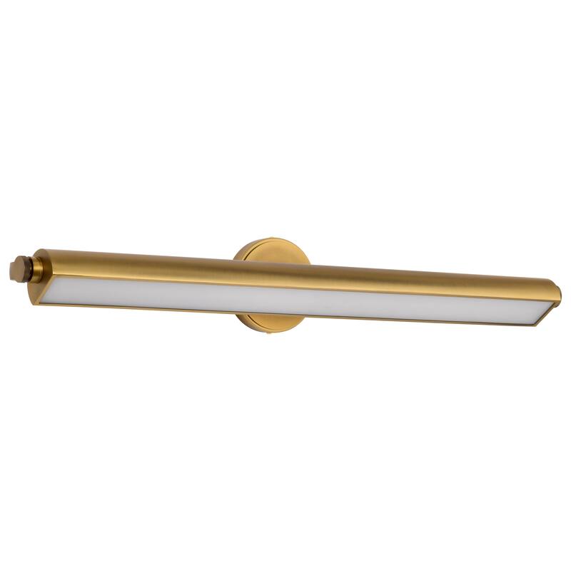 Auden 36 Inch LED Vanity 3 CCT Selectable Vintage Brass Finish Acrylic Lens - Vintage Brass