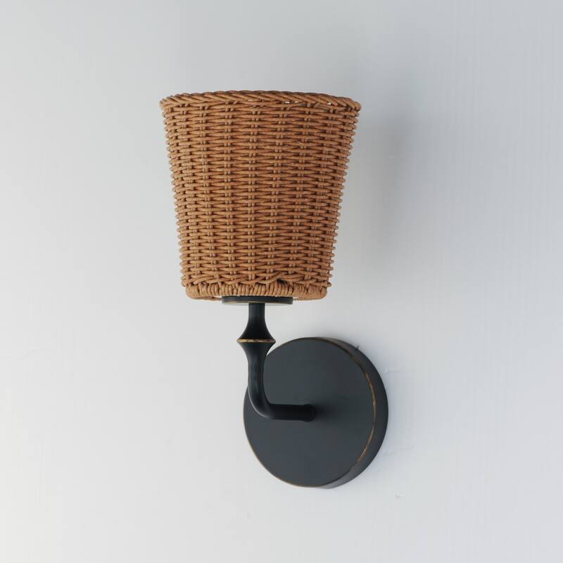 Maxim 21481NA Baja 12" Tall 1 Light Wall Sconce