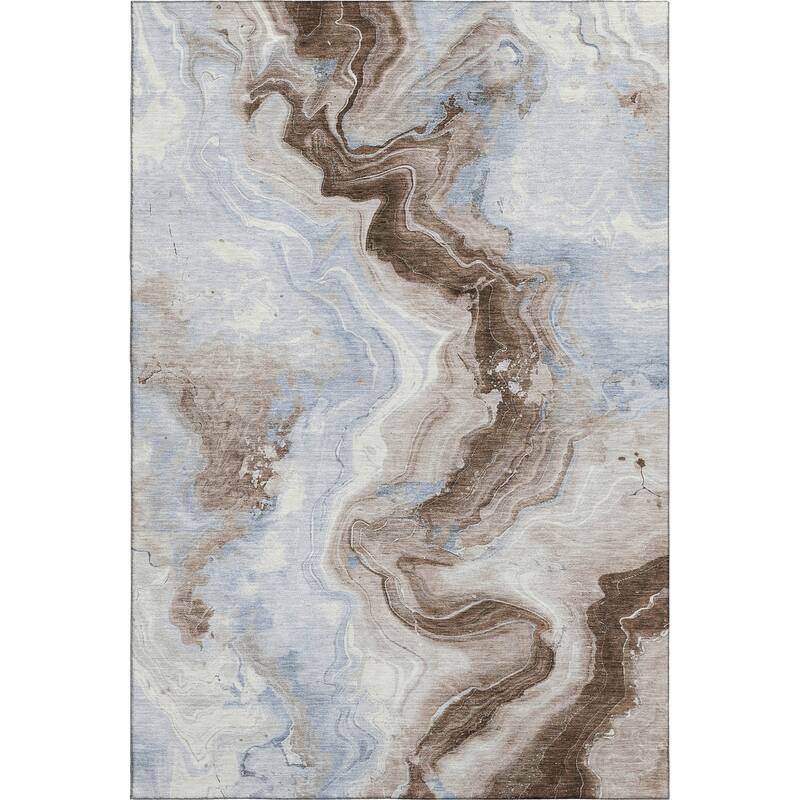 Premium Washable Super Soft Abstract Chic Mayfield Rug