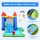 preview thumbnail 5 of 7, Gymax Inflatable Bouncer Climbing Slide Bounce House Water Park