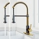 preview thumbnail 98 of 156, VIGO Edison 19" H Single Handle Pull-Down Sprayer Kitchen Faucet