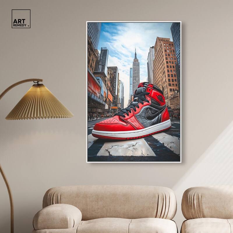 Sneaker of New York Canvas by Art Remedy