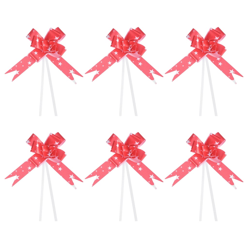 100Pcs 3.3inch Pull Bows Baskets Gift Wrapping Butterfly Knot Bow