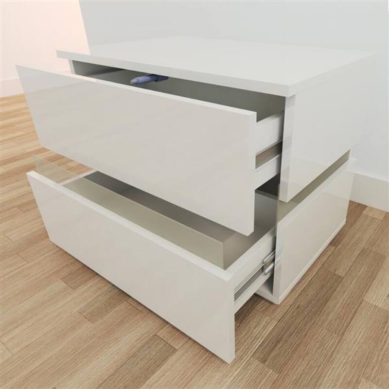 RGB LED Double Side Cabinet for Modern Bedroom Decor