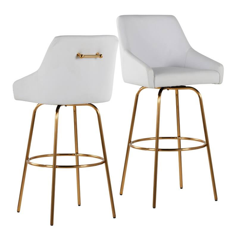 Hannah 26" Fixed-Height Counter Stool - Set of 2