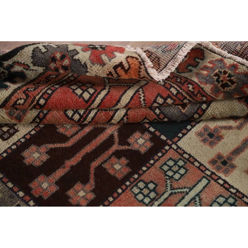 Garden Design Bakhtiari Persian Vintage Runner Rug - 4'5"x 8'11"