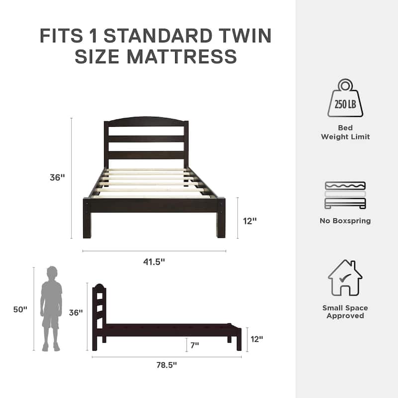 Avenue Greene Lucas Twin Wood Bed
