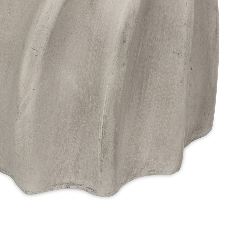 Canis Outdoor Lightweight Accent Side Table by Christopher Knight Home - 14.00"W x 14.00"D x 18.50"H