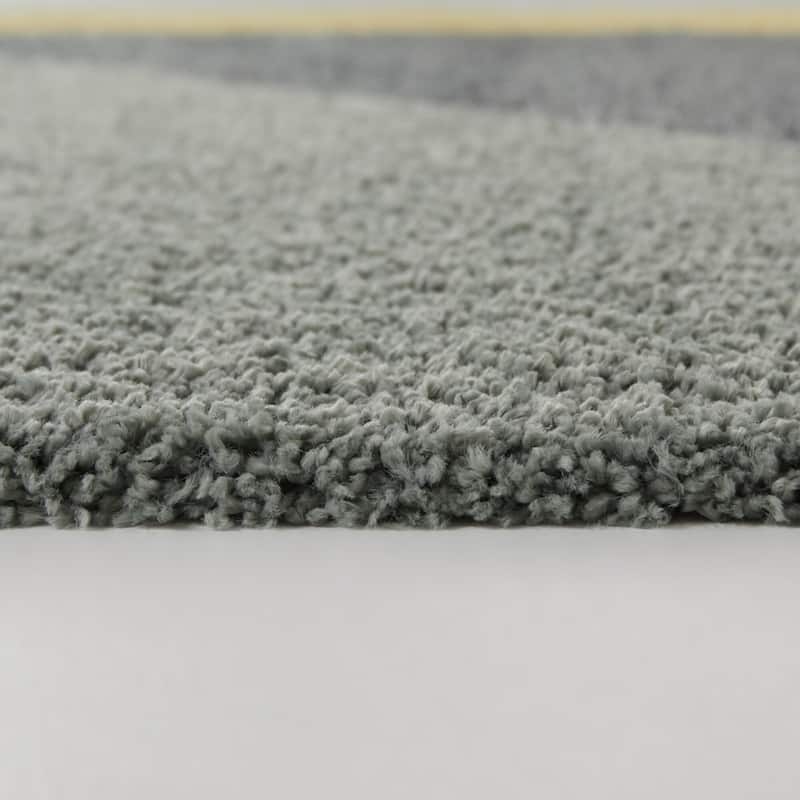 Balta Jordan Modern Color Block Shag Area Rug