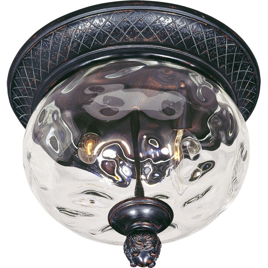 Maxim Carriage House 12" 2 Light Vivex Ceiling Light