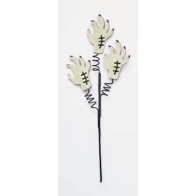 19" Halloween Ghost Hand Spray, Set of 8