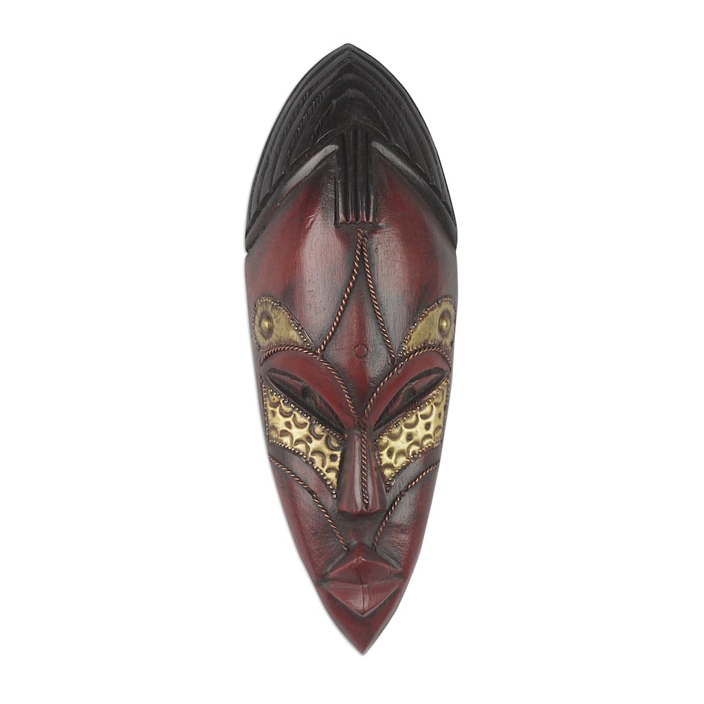 Novica Handmade Zodwa African Wood Mask
